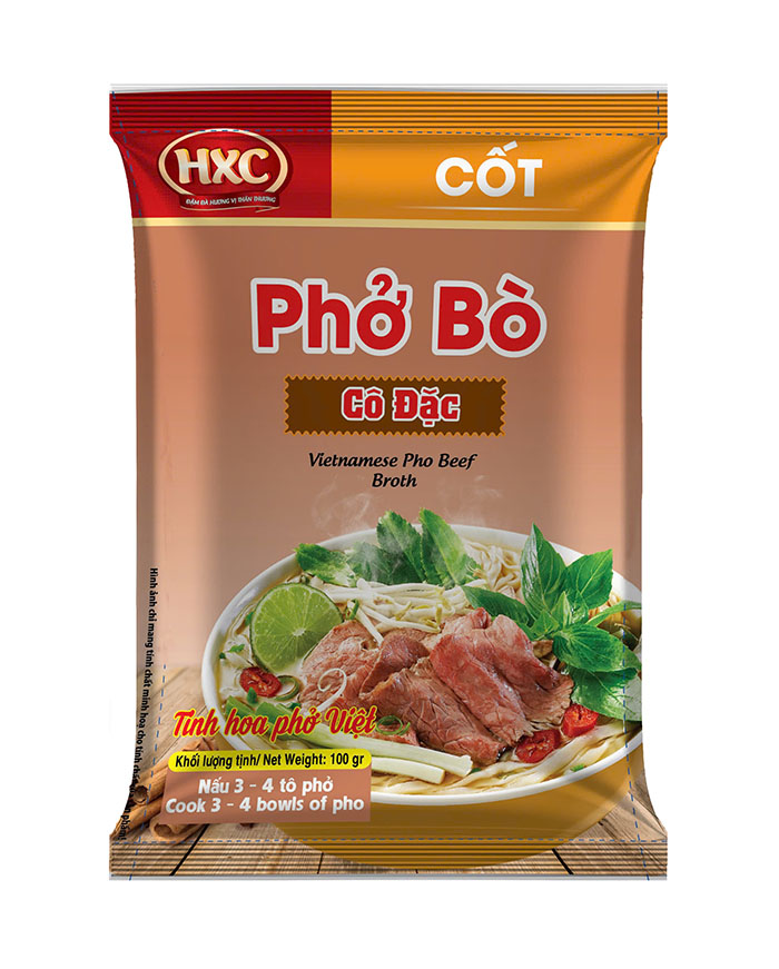 nước cốt phở bò cô đặc