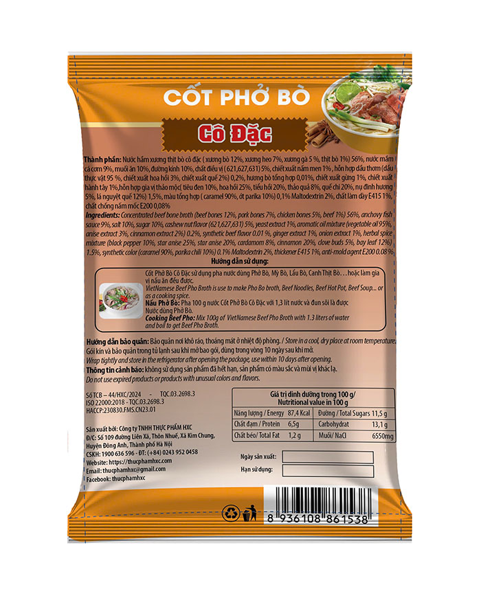 nước cốt phở bò cô đặc 1