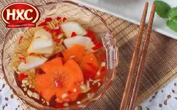 cách pha nước chấm bún chả lá lốt 1