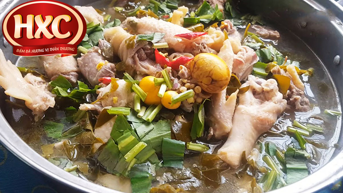 lẩu gà lá giang 5